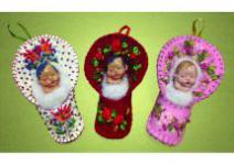 kish & company - Christmas Ornaments - Shoe Baby Ornaments